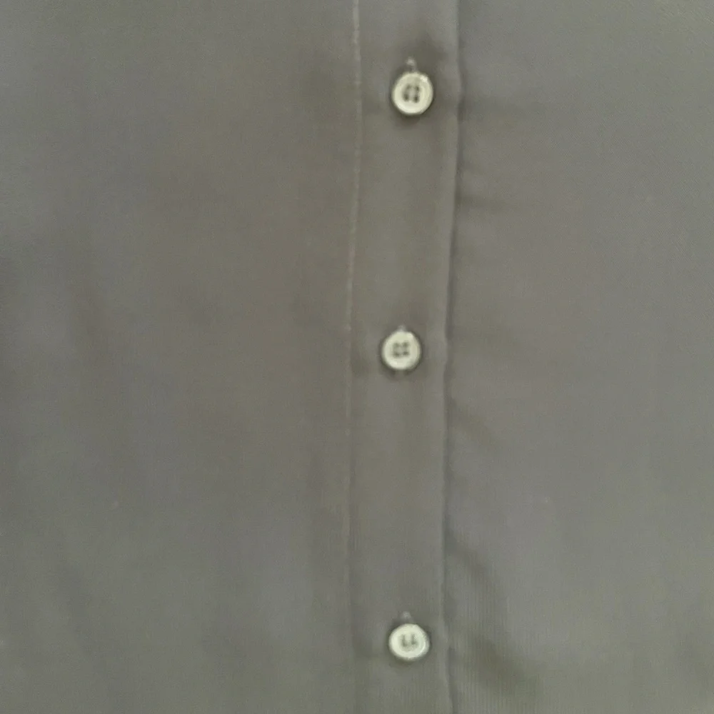 Zara Black Button Down Dress - Picture 3 of 4